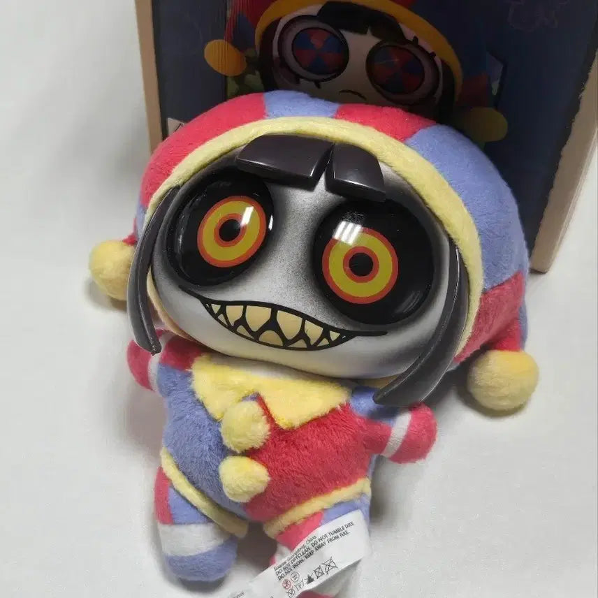 [BUNJANG] Amazing Digital Circus Pomni Devil Pom-Pom Pendant / 어메이징 디지털 서커스 폼부부 - 악마 폼니