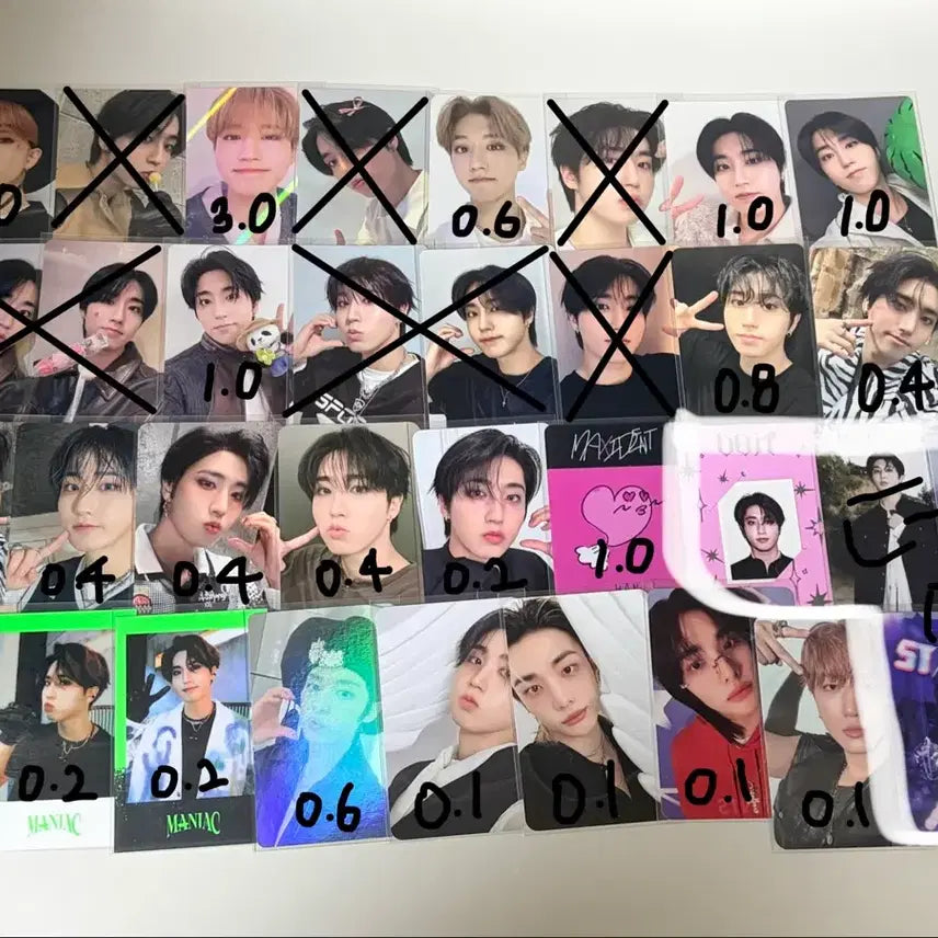 [BUNJANG] Stray Kids Lee Know & Han Photocard / 스트레이키즈 포카 (리노<한)