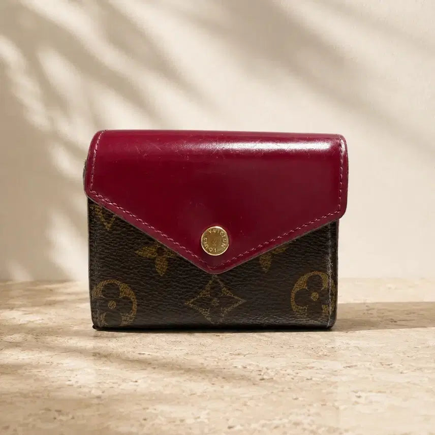 [BUNJANG] Louis Vuitton Monogram ZOE Wallet Fuchsia M62932 / 루이비통 모노그램 조에 월릿 푸시아 M62932
