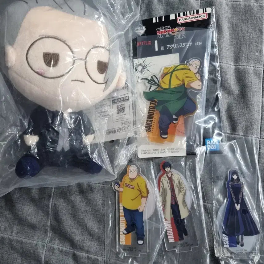 [BUNJANG] Sakamoto Days Acrylic Figure Set / 사카모토데이즈 굿즈 아크릴 인형 세트 급처