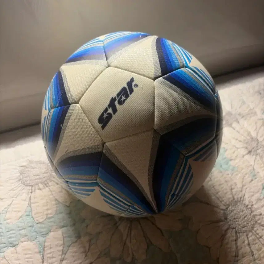 [BUNJANG] Star Soccer Ball Size 5 Blue/White / 스타 축구공 5호 블루/화이트