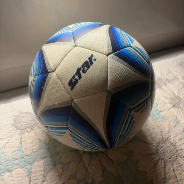 [BUNJANG] Star Soccer Ball Size 5 Blue/White / 스타 축구공 5호 블루/화이트
