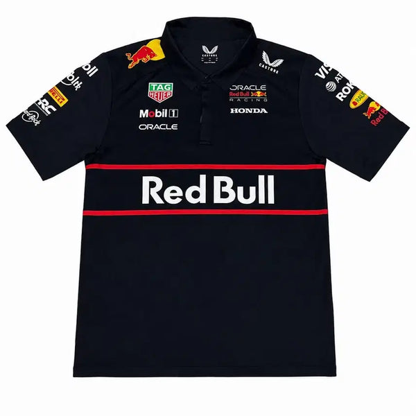 [BUNJANG] Oracle Red Bull Racing 2025 Castore Polo Shirt (Size L) / [정품] 오라클 레드불 레이싱 2025 폴로 셔츠 L