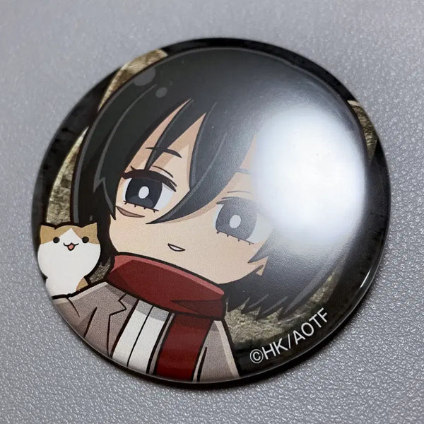 [BUNJANG] Attack on Titan Mikasa Ackerman Badge / 진격의 거인 미카사 뱃지