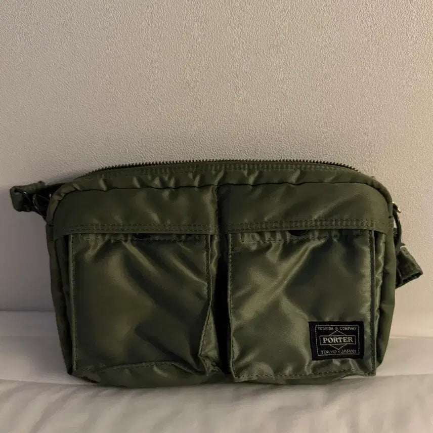 [BUNJANG] Porter Leather Shoulder Bag / 포터