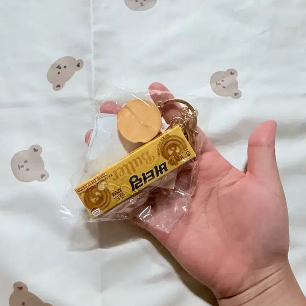 [BUNJANG] Butter Ring Cookie Keychain / 버터링 과자 키링