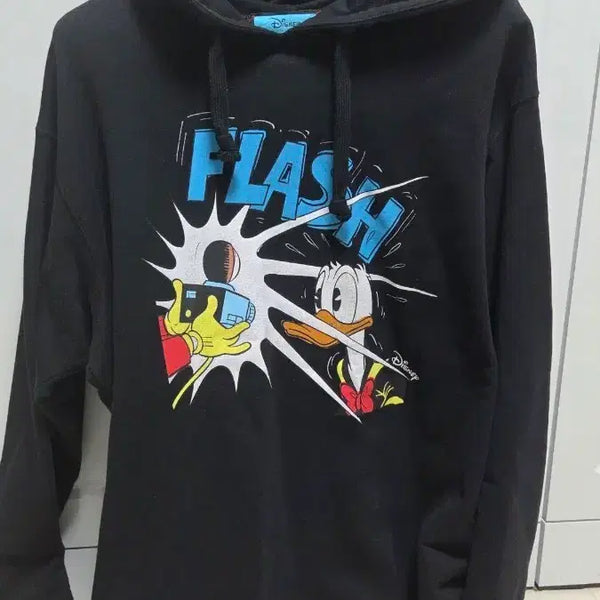 [BUNJANG] Gucci x Disney Collaboration Hoodie T-Shirt Black XL / 구찌 X디즈니 정품 후드 티셔츠 XL 사이즈 블랙 (105~110전후