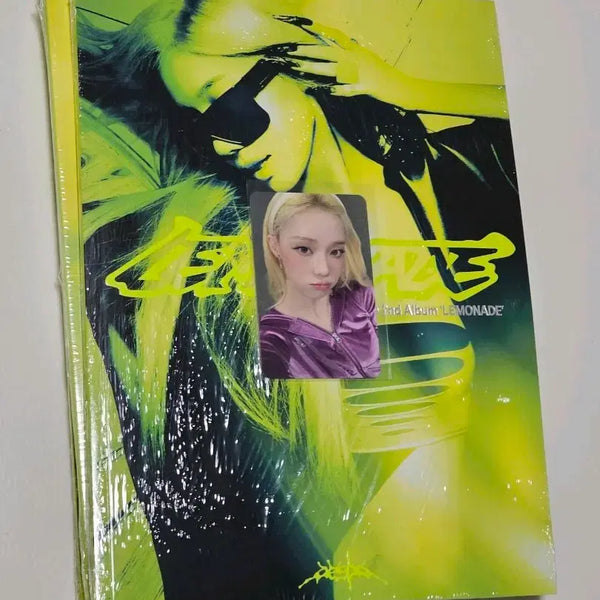 [BUNJANG] Aespa Lemonade Makestar Lucky Draw Photocard & Sealed Album (Winter Ver.) / 에스파 메이크스타 레모네이드 팬싸포카+미개봉 앨범