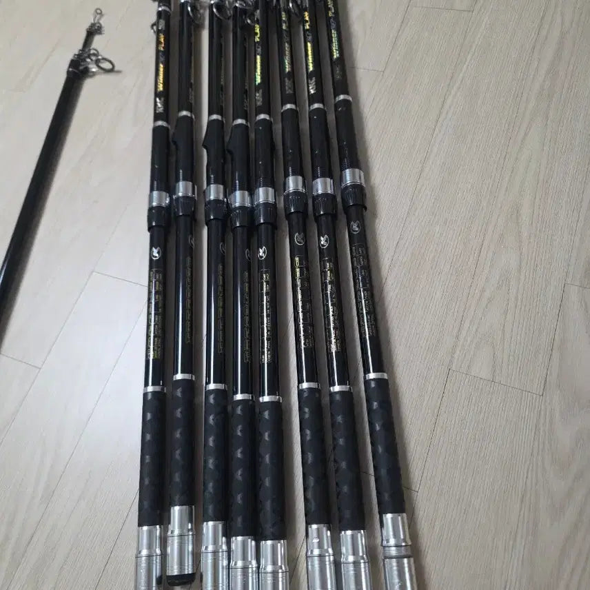 [BUNJANG] Winnerplay400 Eel Fishing Rods - Set of 9 / 위너플레이400 낚시대 9대 판매합니다.