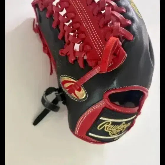 [BUNJANG] Rawlings Pro Preferred Baseball Glove Black/Red / 롤링스프로프리퍼드 야구글러브 블랙/레드