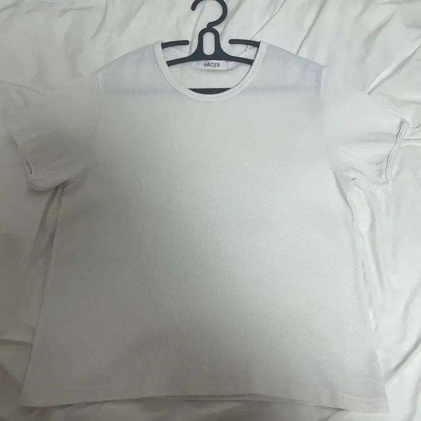[BUNJANG] ASSC Waffle Tee White / 아쎄르 와플티 화이트