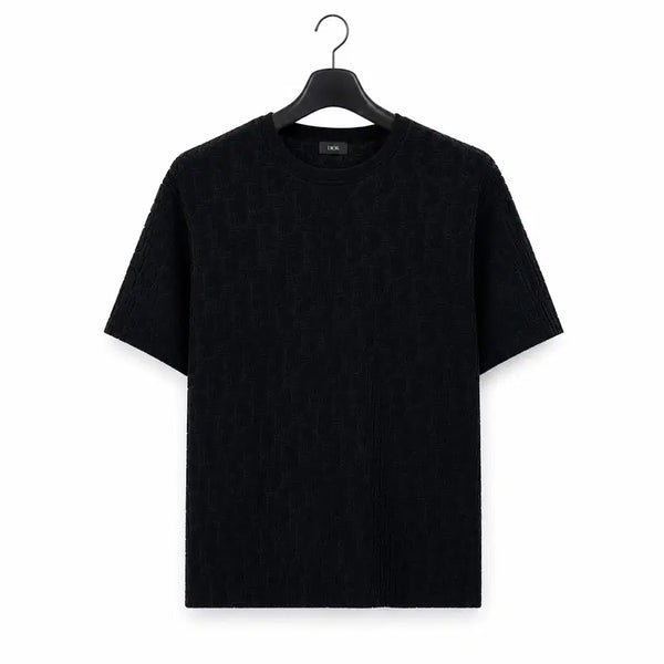 [BUNJANG] Dior Oblique Terry Round Short Sleeve T-Shirt XXL / [ S급 , XXL ] 디올 오블리크 테리 라운드 반팔