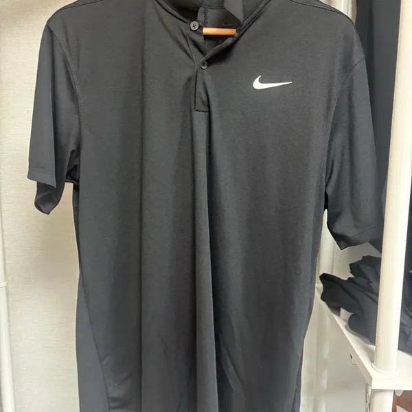 [BUNJANG] Nike Golf Short Sleeve Polo Shirt Black / 나이키 골프 반팔 카라티 블랙
