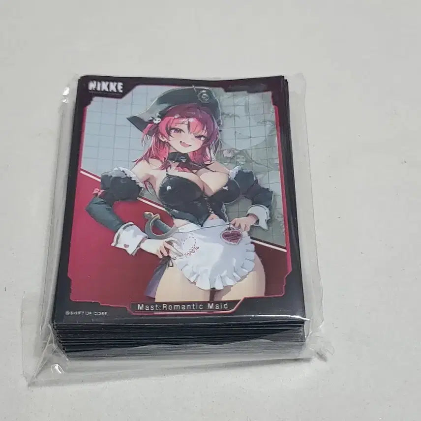 [BUNJANG] Yu-Gi-Oh! Double Victory Goddess Nikke Mist Romantic Maid Card Sleeves (50 count) / 유희왕 2중 승리의 여신 니케 미스트 로망틱 메이드 프텍 중고 50매