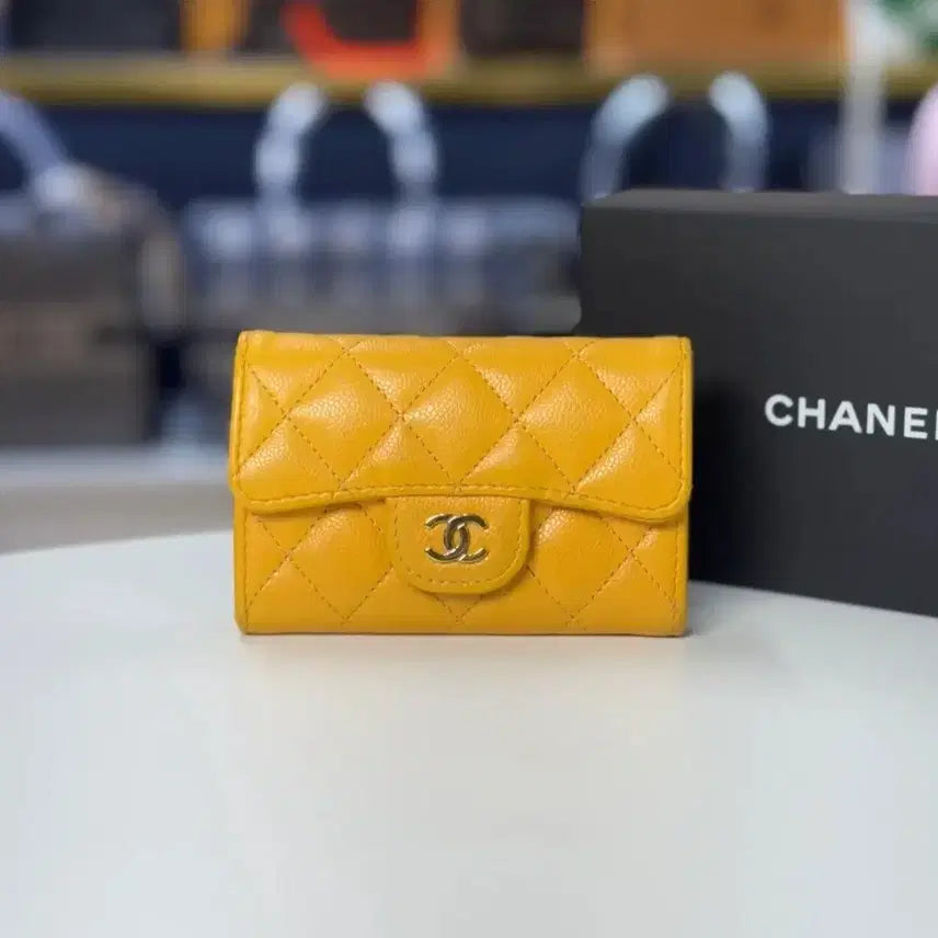 [BUNJANG] Chanel Classic Snap Button Medium Wallet / {내장칩} 샤넬 클래식 똑딱이 중지갑