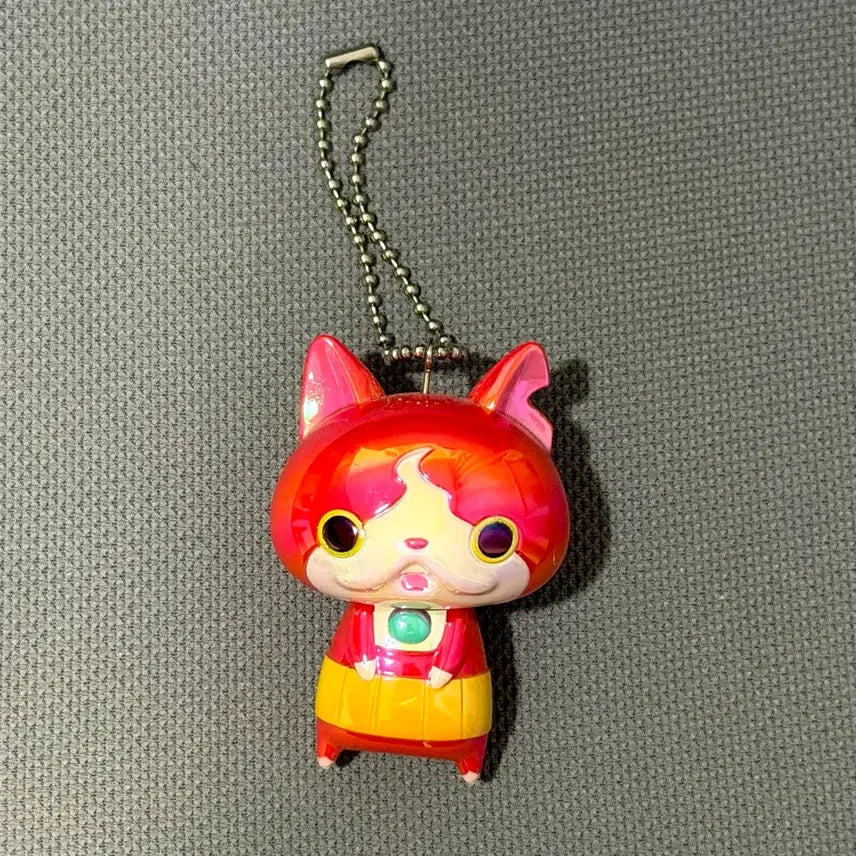[BUNJANG] Yo-Kai Watch Jibanyan Hologram Charm Figure / 요괴워치 지바냥 홀로그램 키링 피규어 고리