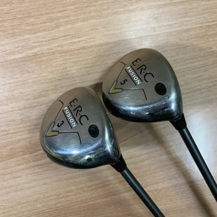 [BUNJANG] Callaway ERC Fusion Fairway Wood Set (3-Wood, 5-Wood) - Regular Flex / 캘러웨이 ERC 3번 5번 페어웨이 우드 세트 (R)