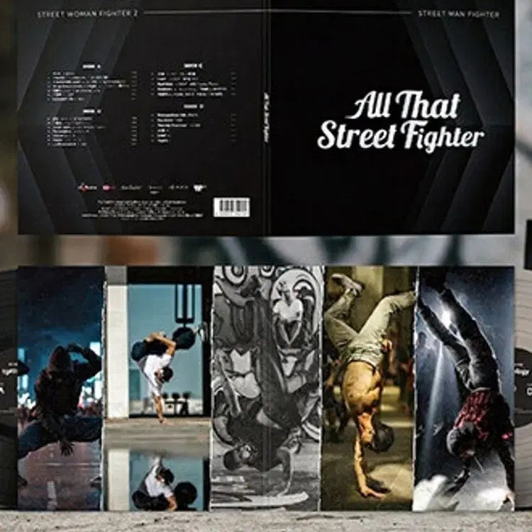 [BUNJANG] All That Street Fighter Black/Transparent Clear 2LP Gatefold Vinyl / 올 댓 스트리트 파이터 [블랙,투명 클리어 2LP][Gatefold]