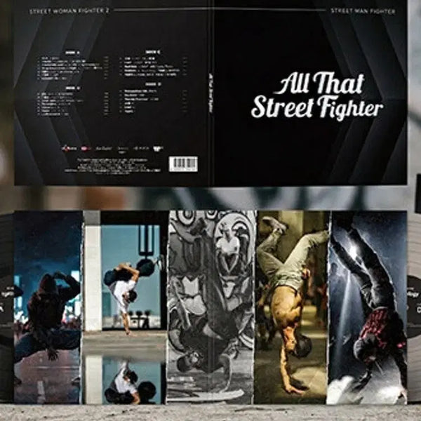 [BUNJANG] All That Street Fighter Black/Transparent Clear 2LP Gatefold Vinyl / 올 댓 스트리트 파이터 [블랙,투명 클리어 2LP][Gatefold]