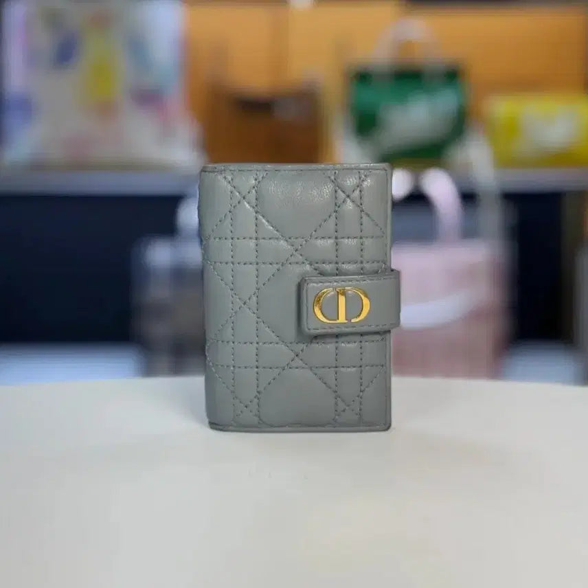 [BUNJANG] Dior Cannage Vertical Card Holder / 디올 까나쥬 버티컬 카드홀더