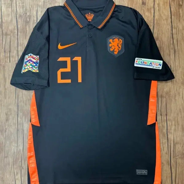 [BUNJANG] Netherlands National Football Team 2020-2022 Away Jersey - Frenkie de Jong / 네덜란드 20-22 어웨이 / 21. 프렝키 더용