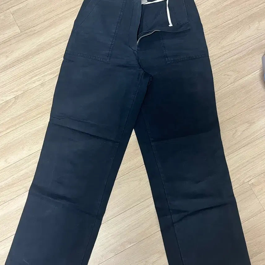[BUNJANG] Lounge Navy Cotton Pants / 라운지 남색 면바지