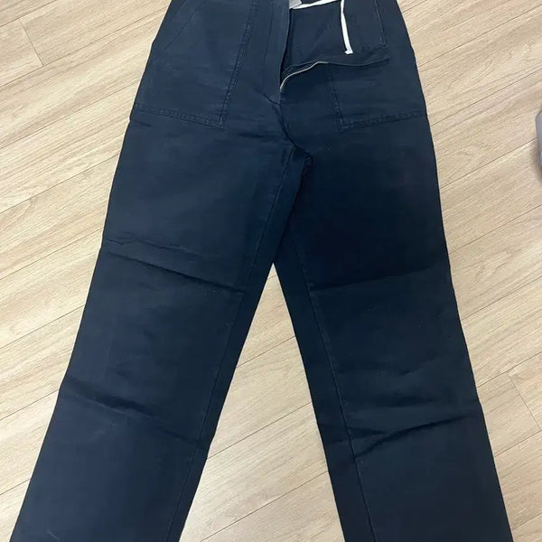 [BUNJANG] Lounge Navy Cotton Pants / 라운지 남색 면바지