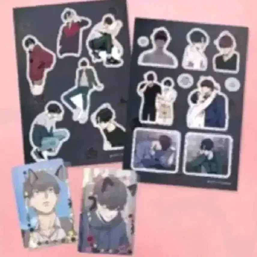 [BUNJANG] Gimuldeului Segye Tuniq Knife-Cut Sticker Set / 기물들의세계 투니크 반칼 스티커 세트 양도