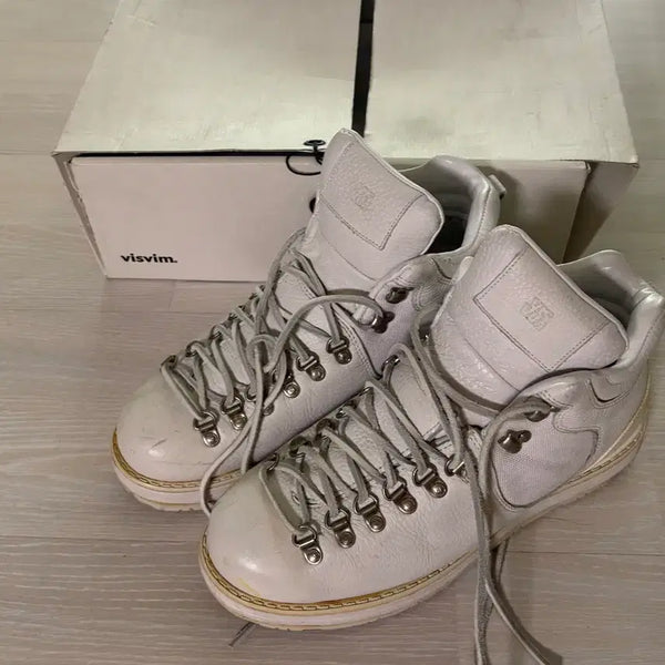 [BUNJANG] Bizbeam Sera Boots White Size 270 / [270]비즈빔 세라부츠 화이트