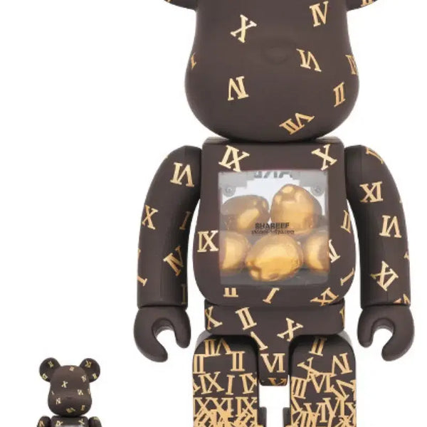 [BUNJANG] Bearbrick SHAREEF 2nd Edition Golden Apple 100% & 400% / 베어브릭 샤리프 Bearbrick SHAREEF 2탄 황금사과