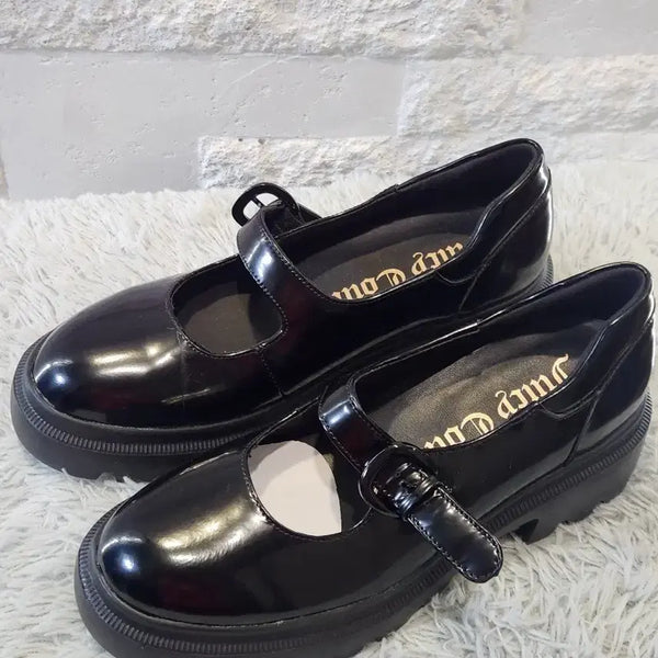 [BUNJANG] Juicy Couture Mary Jane Platform Shoes Black Patent / 쥬시 꾸뛰르(Juicy Couture) 메리제인 플랫폼 슈즈