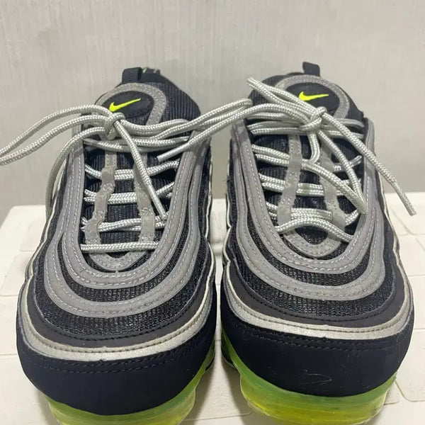 [BUNJANG] Nike Air VaporMax 97 'The Ten: Air Max 97' Black Volt Sneakers / 나이키 베이퍼맥스97 아시아 블랙 볼트 265