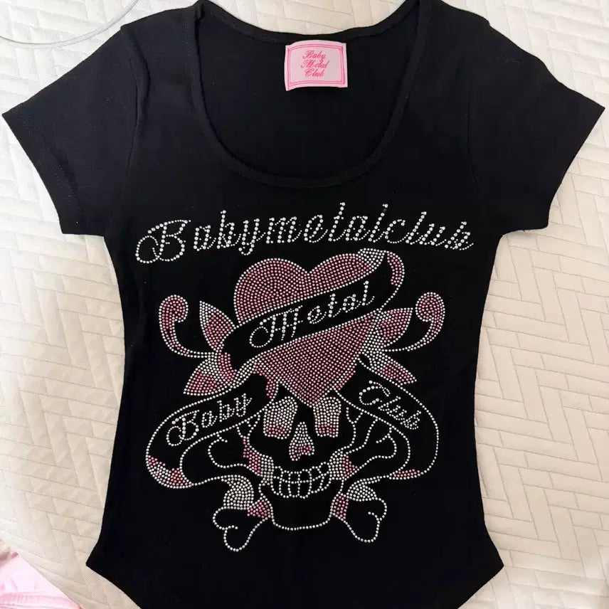 [BUNJANG] BemyMetalClub Skull T-Shirt Black / 베메클 스컬티 black