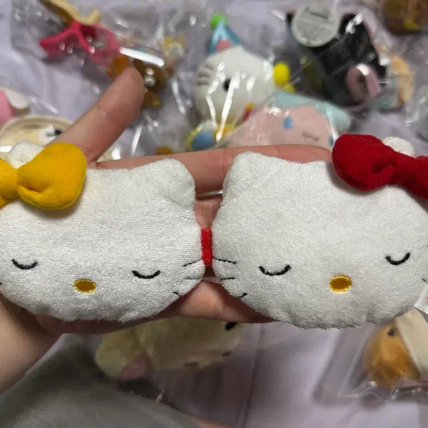 [BUNJANG] Vintage Hello Kitty Eye Mask / 고전 헬로키티 안대