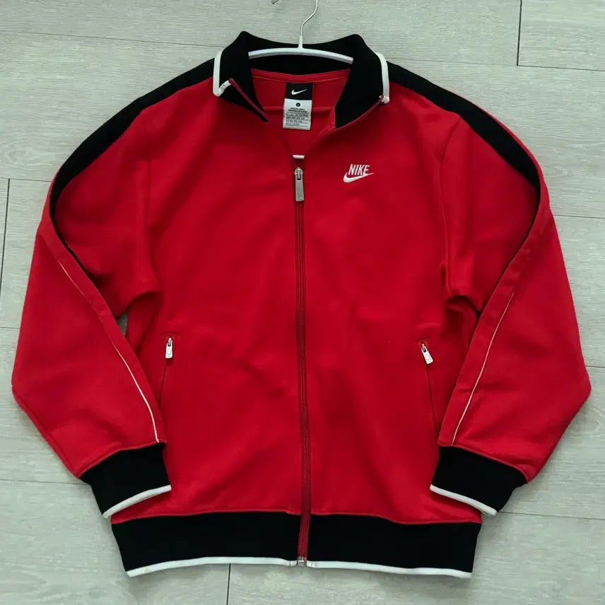 [BUNJANG] Nike Track Top Jersey Red Black / 나이키 트랙탑 져지 빨강 블랙