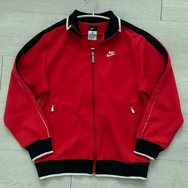 [BUNJANG] Nike Track Top Jersey Red Black / 나이키 트랙탑 져지 빨강 블랙