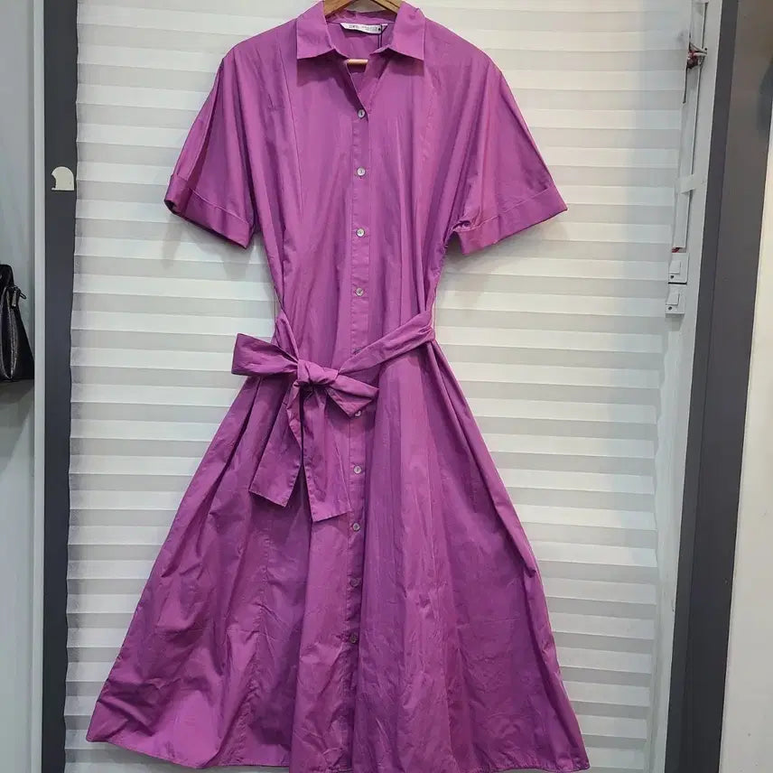 [BUNJANG] Zara Shirt Dress / 자라 셔츠형 원피스