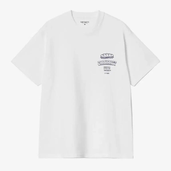 [BUNJANG] Carhartt WIP Sandwich T-Shirt White XL / 칼하트 WIP 샌드위치 티셔츠 (화이트, XL)