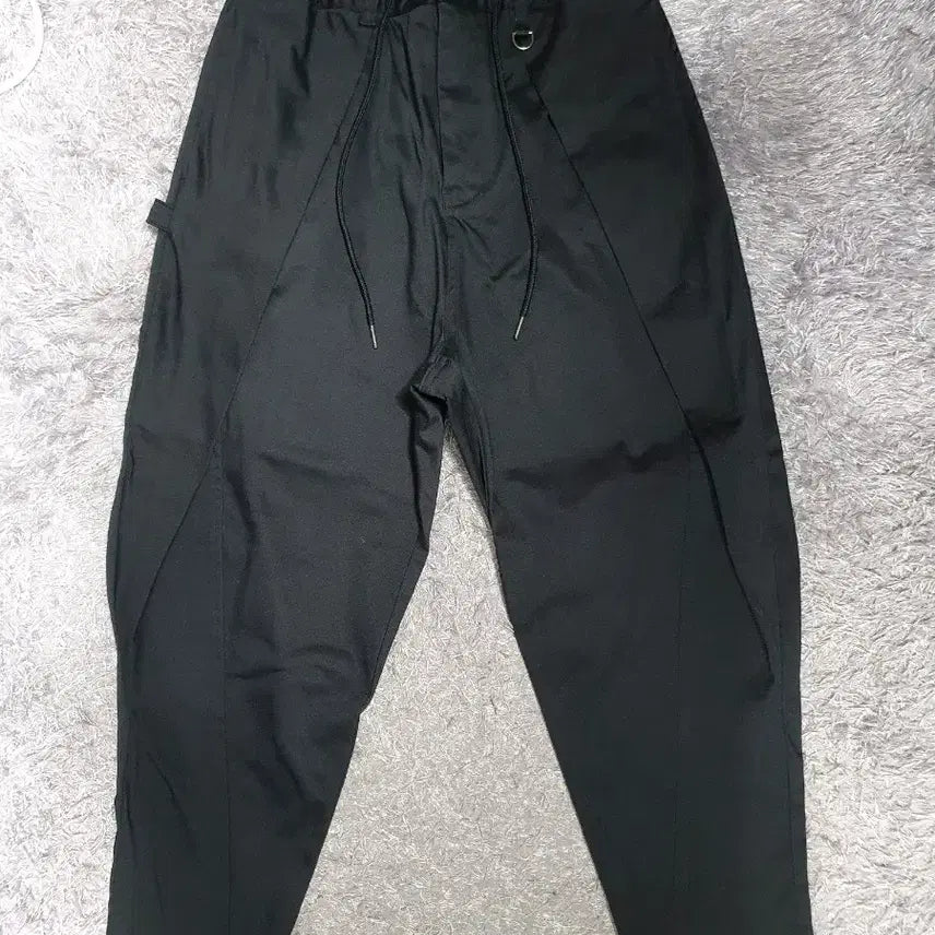[BUNJANG] Songzio Homme Stretch Cotton Jogger Pants Black / 송지오옴므 조거 팬츠 스트레치 밴딩 면바지 블랙 76