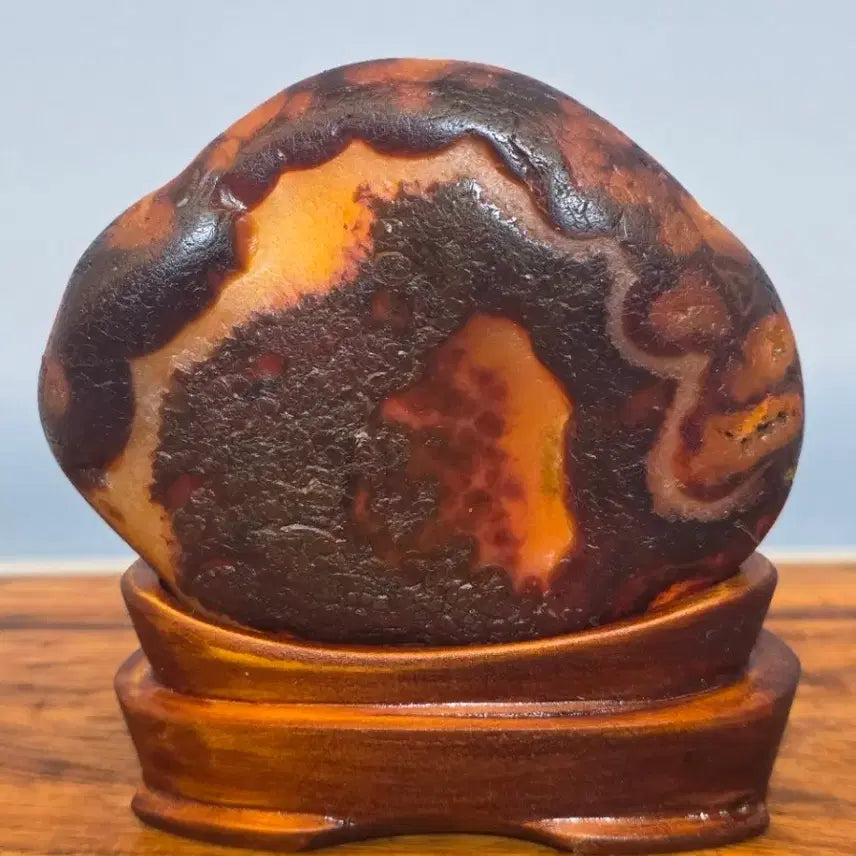 [BUNJANG] Polished Agate Stone Mineral Display / 26072805 좋은 에너지를 주는 영롱한 마노석 광물 수석 팝니다