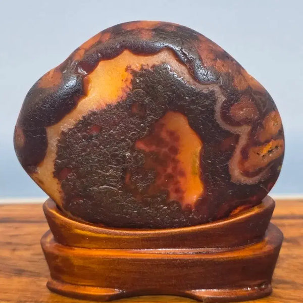 [BUNJANG] Polished Agate Stone Mineral Display / 26072805 좋은 에너지를 주는 영롱한 마노석 광물 수석 팝니다