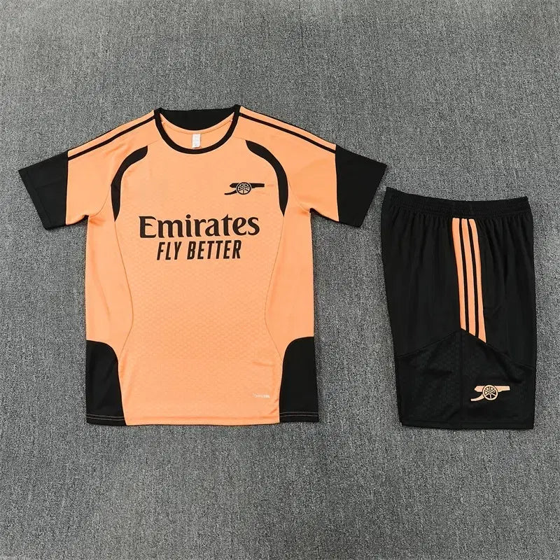 [BUNJANG] Arsenal Training Short Sleeve Jersey / (새상품)2627 아스날 반팔티 트레닝복 축구훈련복 사카 리쉬 에데고르 오렌지