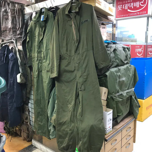 [BUNJANG] US Army Original Winter Heavyweight Coveralls - Field Maintenance Jumpsuit / 34. [미군불하] 오리지널 겨울용 두꺼운 방한 정비복 점프수트 커버올 1