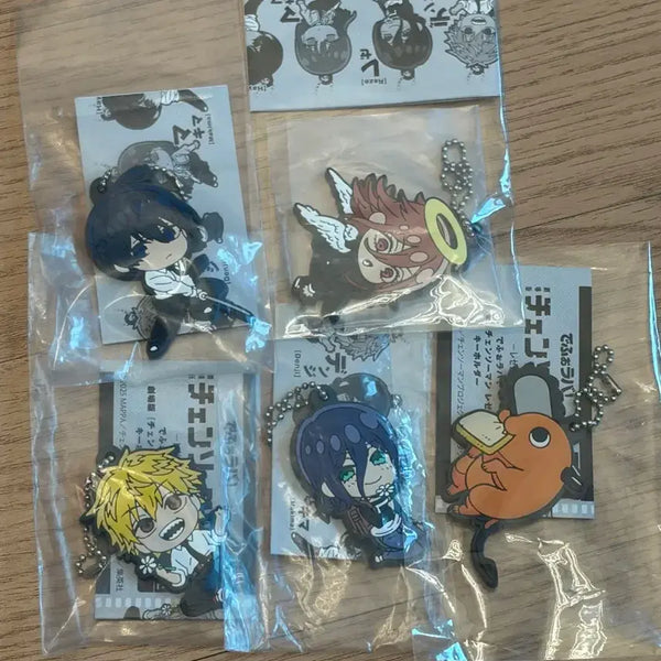 [BUNJANG] Chainsaw Man Legion Arc Keychains (Set of 5) / [새상품] 체인소맨 레제편 키링 5종