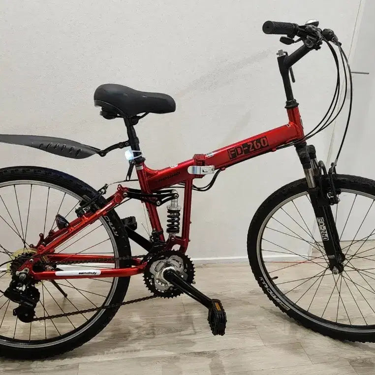 [BUNJANG] Samchuly Hound Full Shock FD260 Folding 26-inch 21-Speed Bicycle / 삼천리 하운드 풀샥 FD260 접이식 21단 26인치 자전거