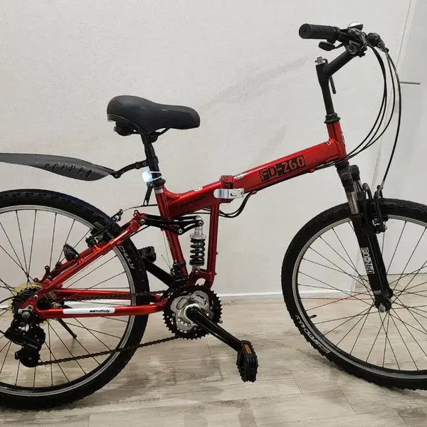 [BUNJANG] Samchuly Hound Full Shock FD260 Folding 26-inch 21-Speed Bicycle / 삼천리 하운드 풀샥 FD260 접이식 21단 26인치 자전거