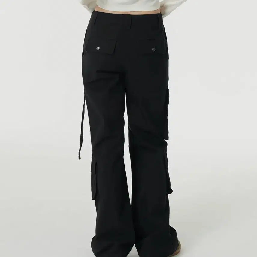[BUNJANG] Musinsa Standard Women's Cargo Pants Black / 무신사스탠다드우먼 카고팬츠 블랙