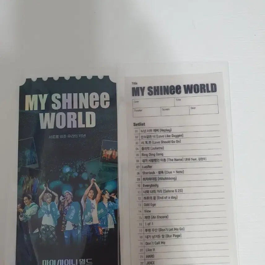 [BUNJANG] SHINee MY SHINee WORLD Megabox Photocard / 오티 메가박스 마이 샤이니 월드