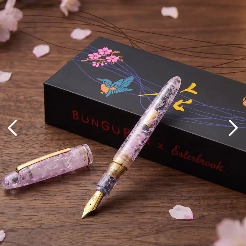 [BUNJANG] Esterbrook Estie Fountain Pen Cherry Blossom Limited Edition / 에스터브룩 에스티 만년필 분구박스 플라워 한정판