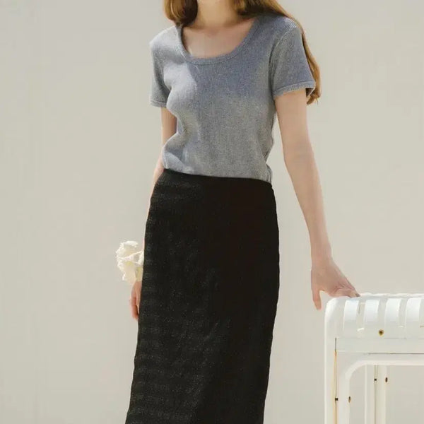[BUNJANG] Unedit Layered Skirt Black S / [보관만한새제품무방] 단종상품 정가 9만9천원 언에디트 여리트임 스커트